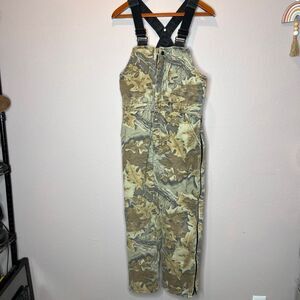 Vintage Walls Youth Insulated Camo Bib Hunting Overalls